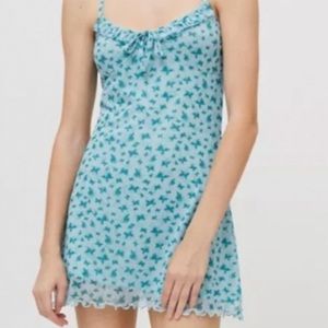 Urban Outfitters Blue Floral Dress